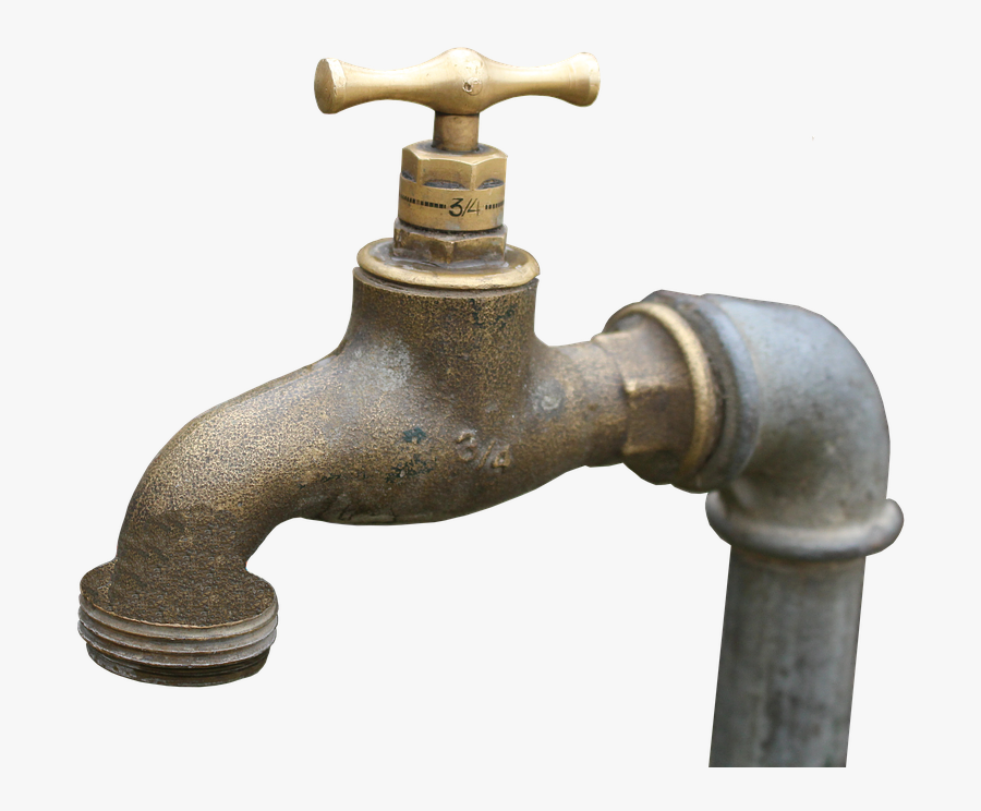 Tap Clipart Water Valve - Brass Faucet, Transparent Clipart