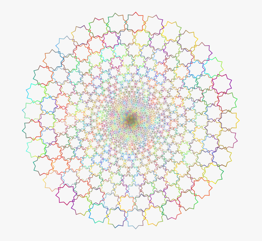 Symmetry,area,circle - Pink Purple Yellow Background, Transparent Clipart
