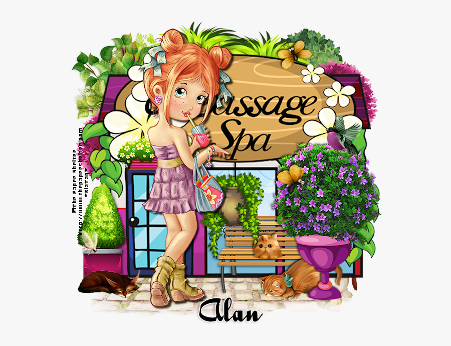 Alan-spday - Psd Flowers, Transparent Clipart