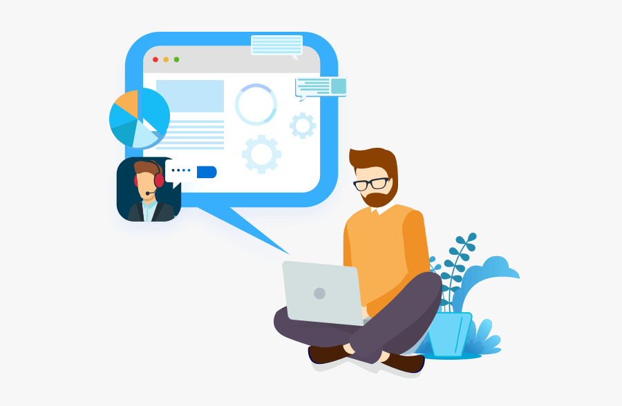 Live Chat Software For Websites With Video Chat And - Marketing, Transparent Clipart