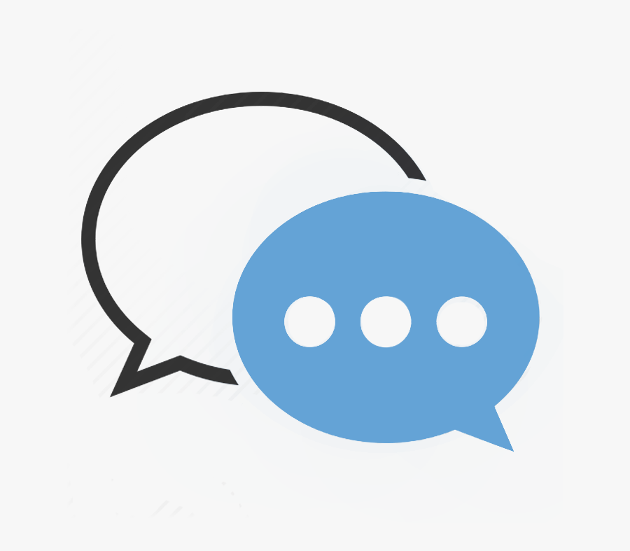 Live Chat Support Icon, Transparent Clipart