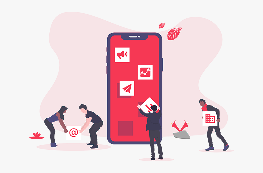 Android App Development Vector, Transparent Clipart