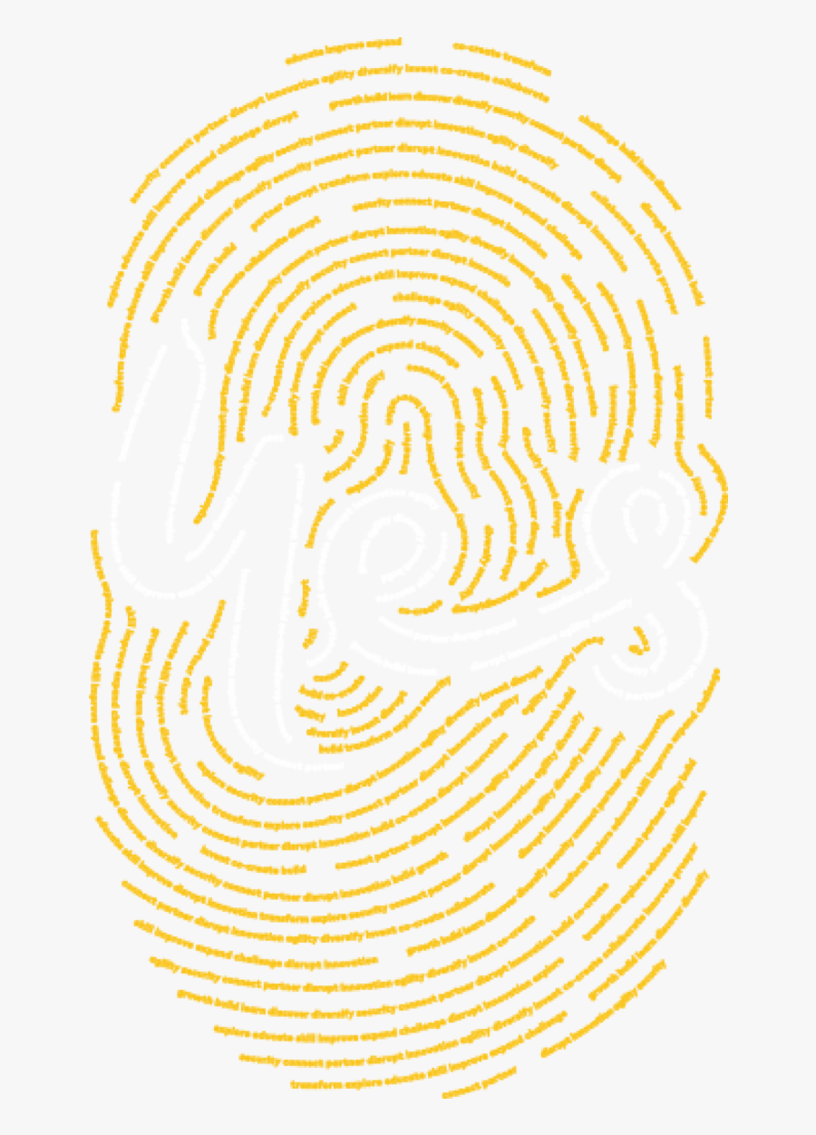 Fingerprint Transparent Cyber - Illustration, Transparent Clipart
