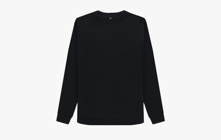 Black Women"s Black Organic Jumper - Golfwang Crewneck, Transparent Clipart