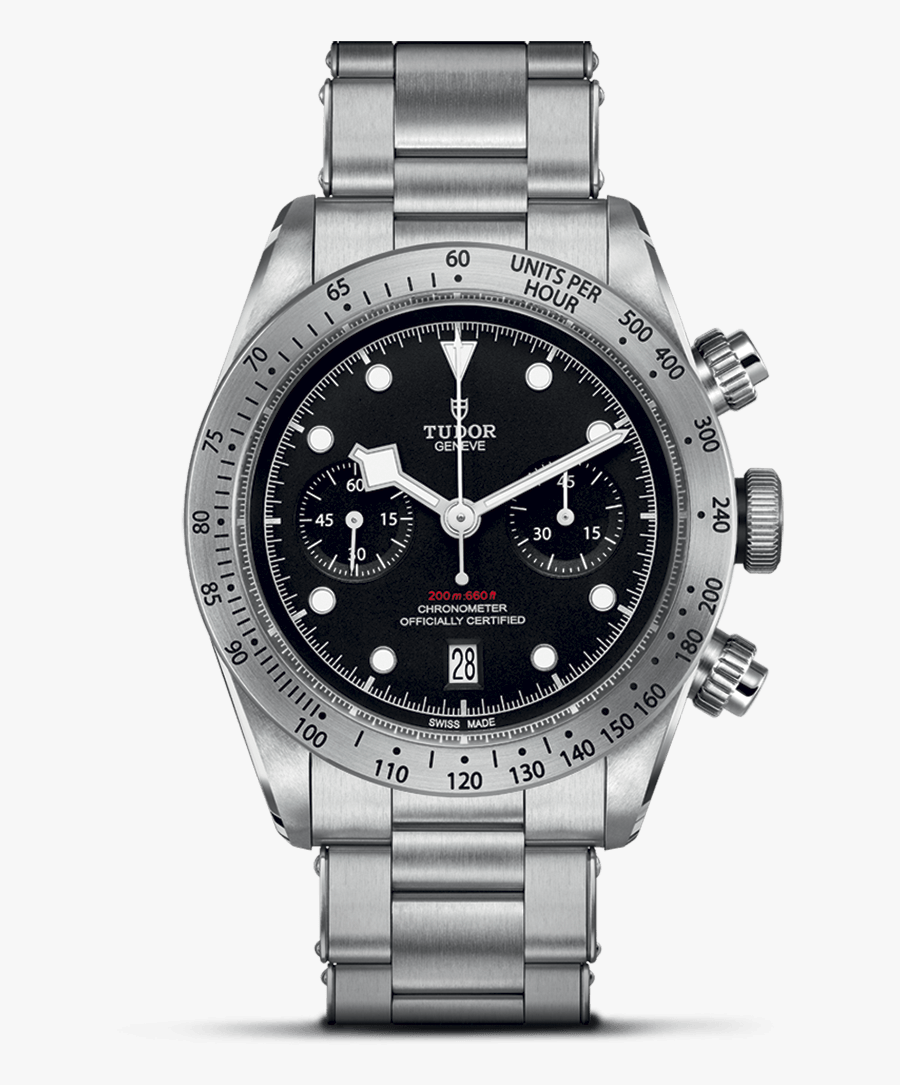 Tudor Black Bay Chrono, Transparent Clipart