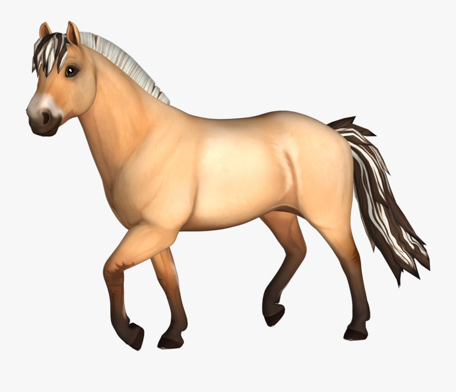 Star Stable New Fjord - Fjord Horse Star Stable, Transparent Clipart