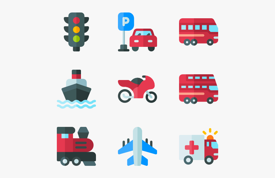 Public Transportation, Transparent Clipart