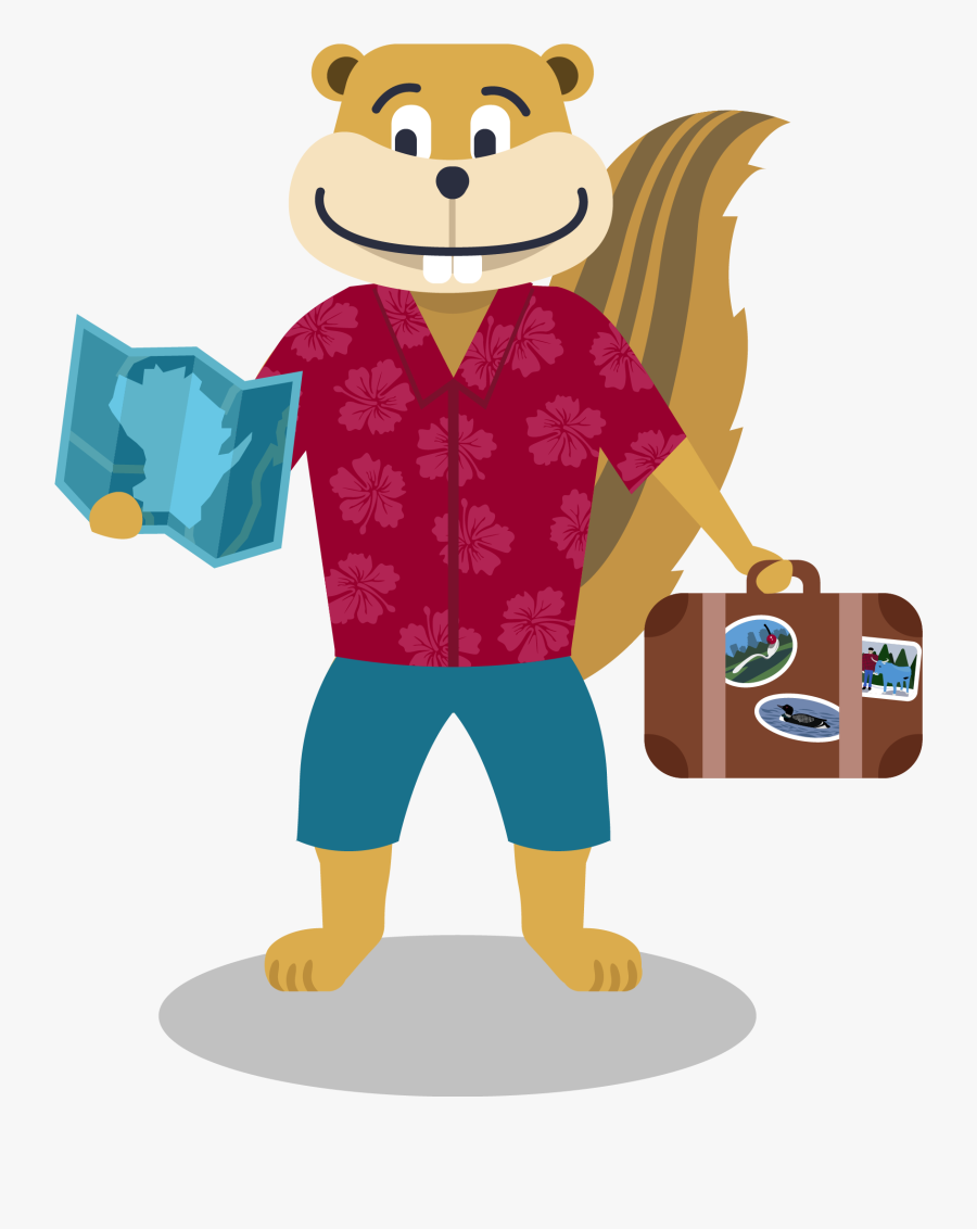 404 Goldy The Gopher Is Lost - Illustration, Transparent Clipart