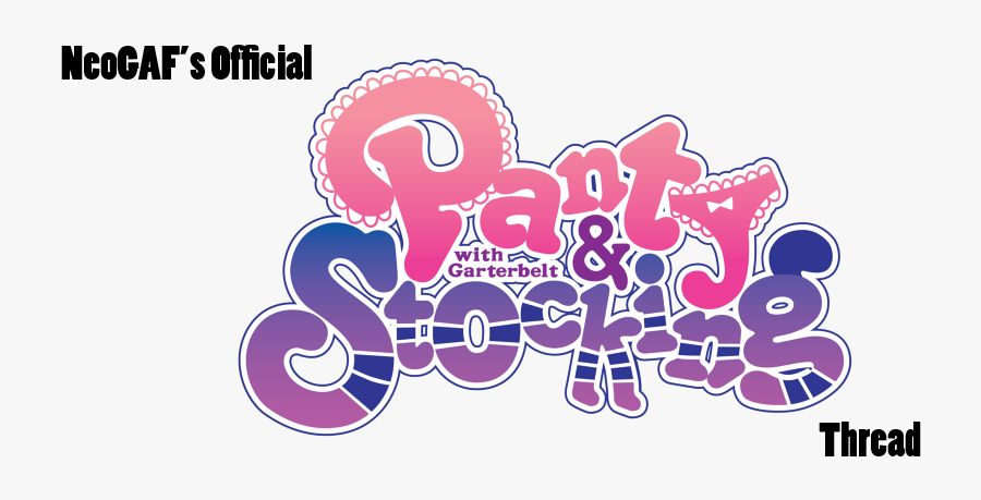 Panty And Stocking Logo, Transparent Clipart