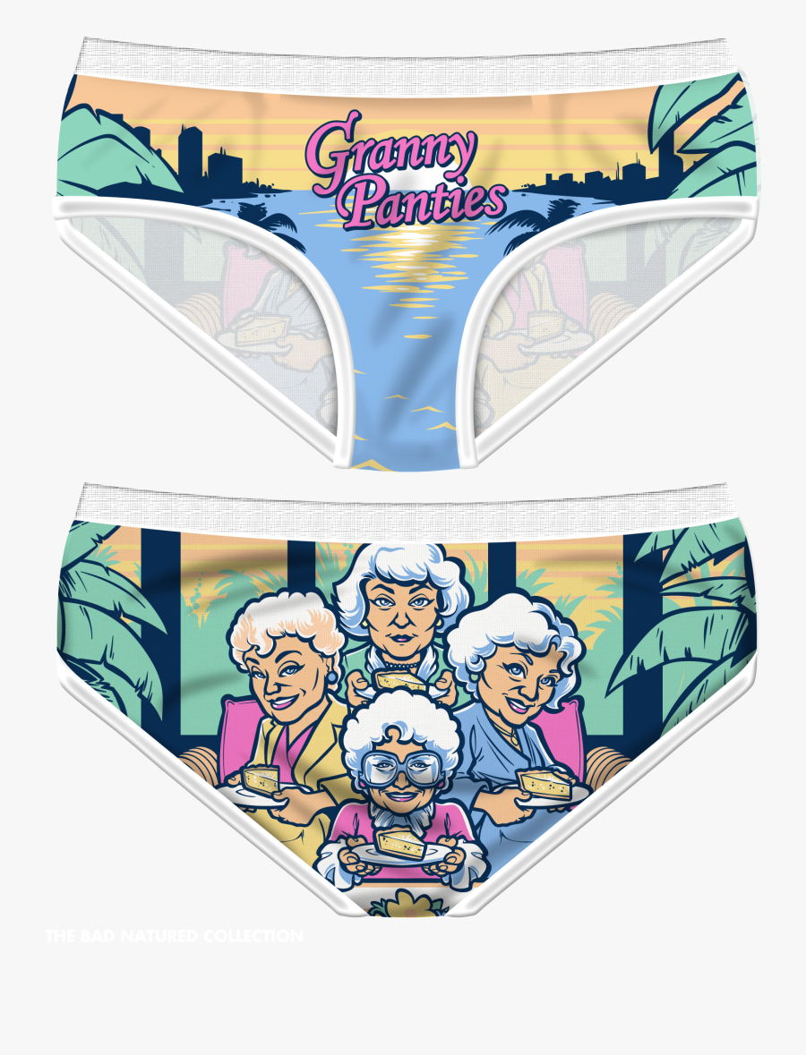 Granny Panty The Golden Girls Briefs, Transparent Clipart