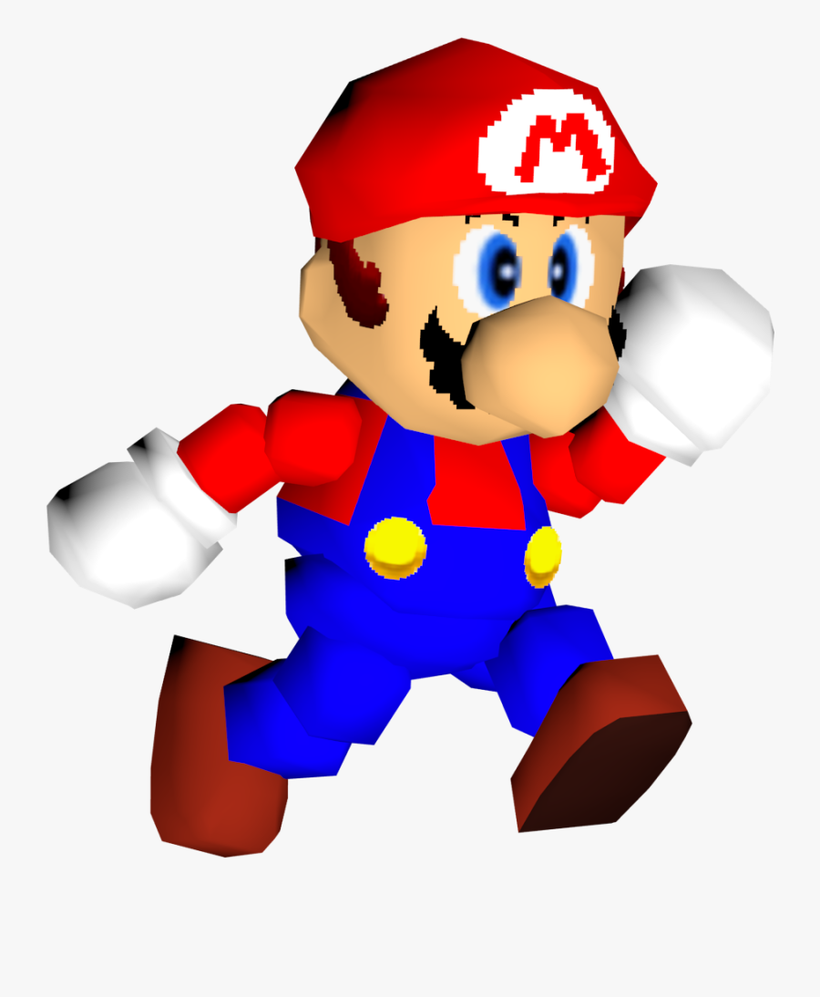 Mario 64 Mario Transparent, Transparent Clipart