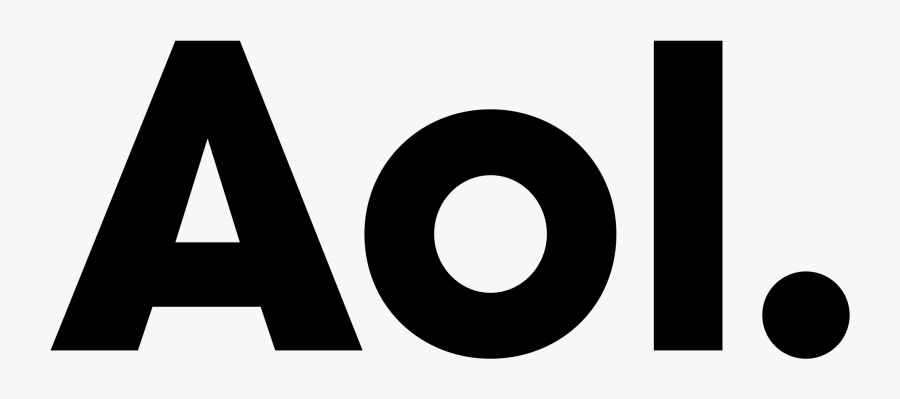 Aol Logo, Courtesy Wiki Commons - Aol Logo Png, Transparent Clipart