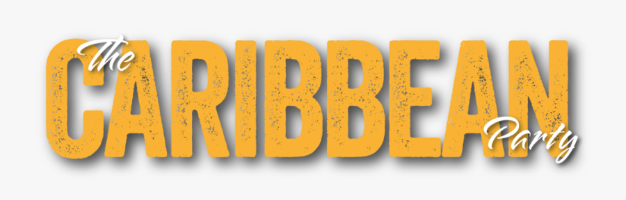 Caribbean Party Logo, Transparent Clipart