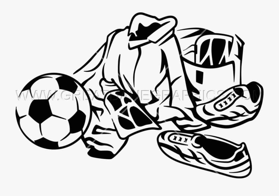 Transparent Soccer Clipart Black And White, Transparent Clipart
