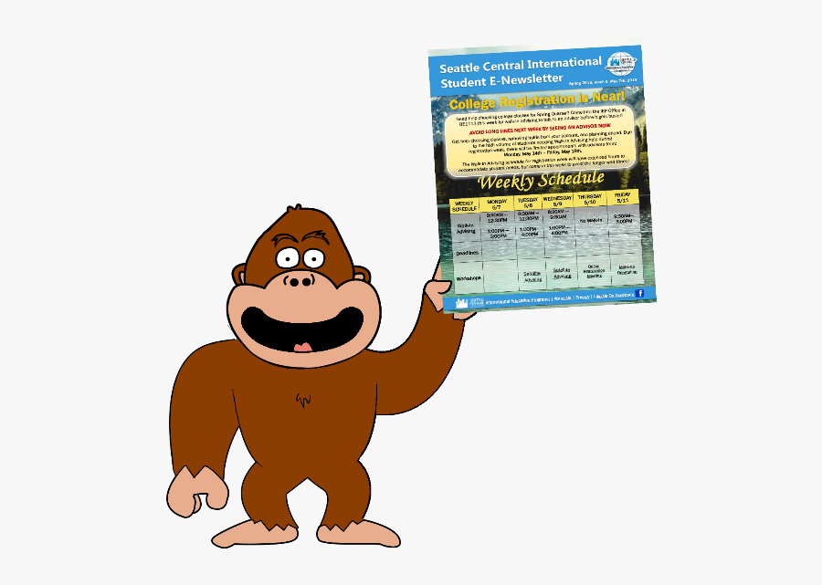 Bigfoot Cartoon, Transparent Clipart
