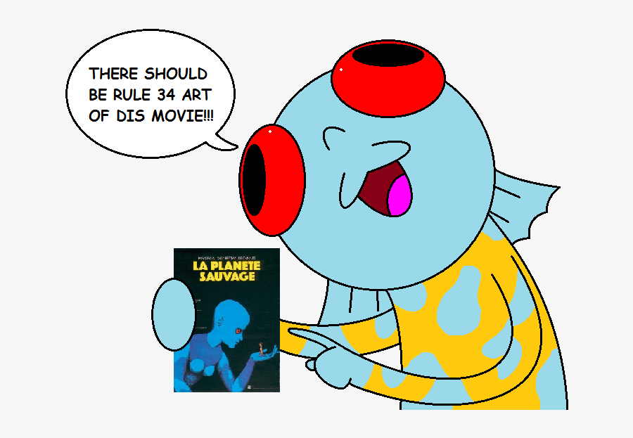 Fantastic Planet Rule 34 By Sadisticcartoongirl - Fantastic Planet Rule 34, Transparent Clipart