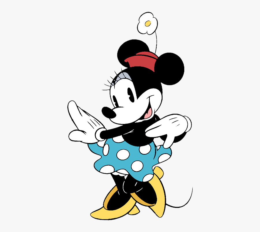 More Mickey And Friends Clip Art - Minnie Mouse Classic Clipart, Transparent Clipart