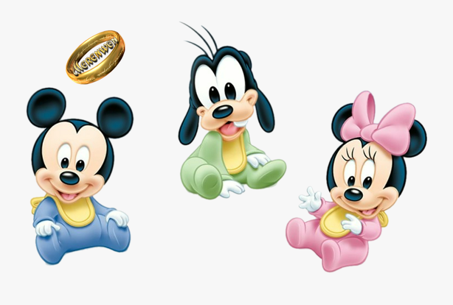 Goofy Bebe Disney Png - Mickey E Minnie Baby, Transparent Clipart