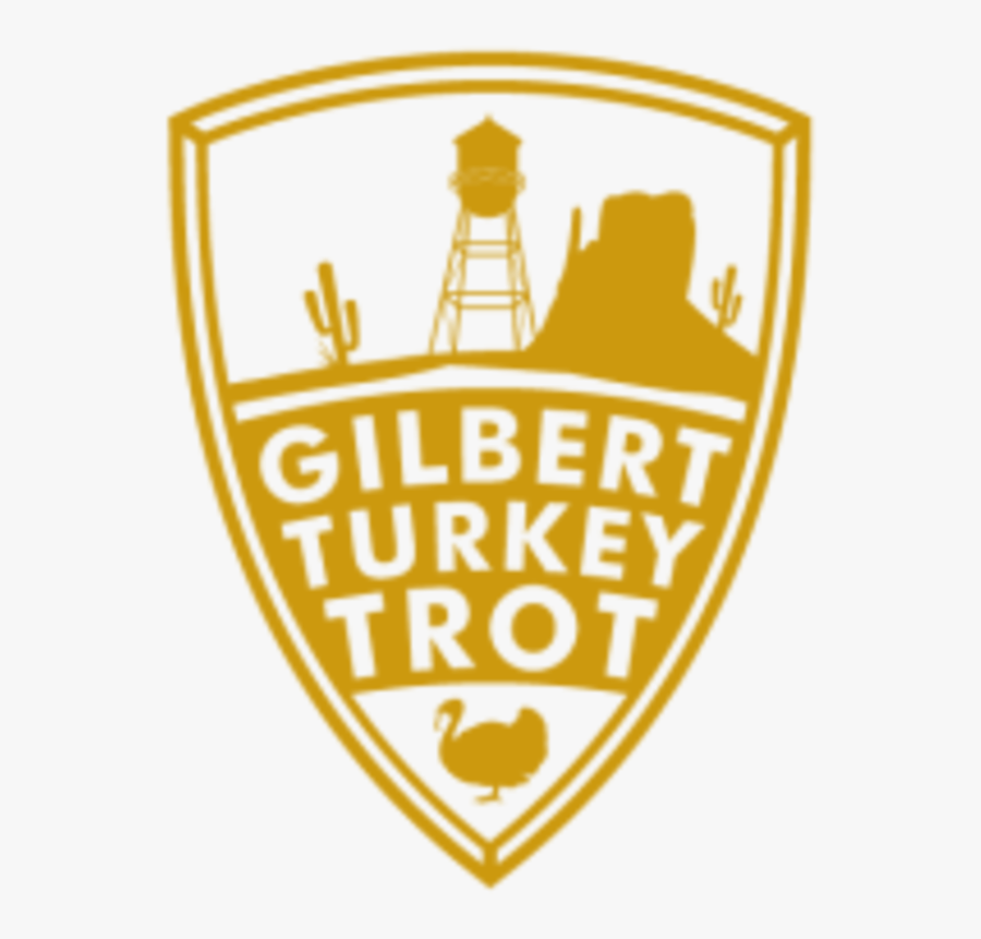 Gilbert Turkey Trot - Emblem, Transparent Clipart