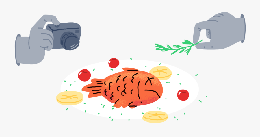 Food Blogger Png, Transparent Clipart