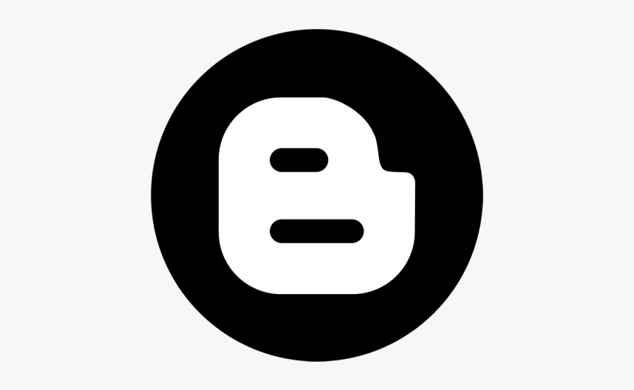 Blog Black Icon, Social, Media, Icon Png And Vector - Social Media Logo No Background, Transparent Clipart
