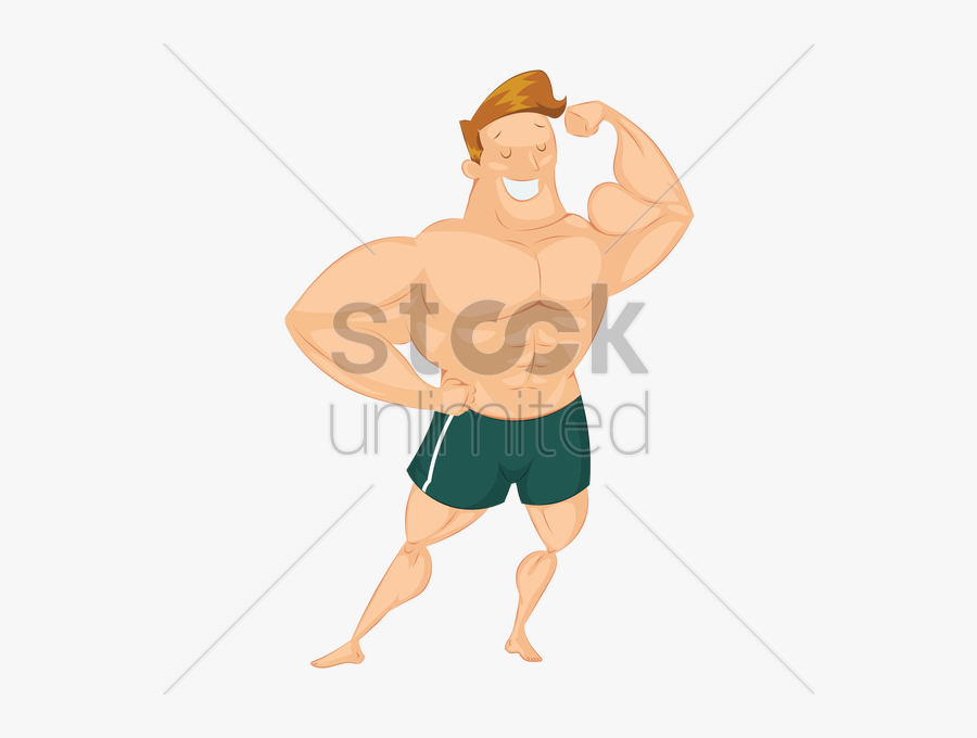 Hand Weights Clipart Weak Muscles Clip Art - Cartoon Muscle Mass Logo, Transparent Clipart