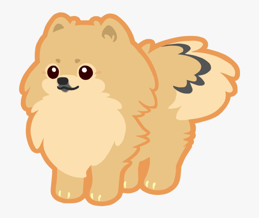 Pomeranian Clipart, Transparent Clipart