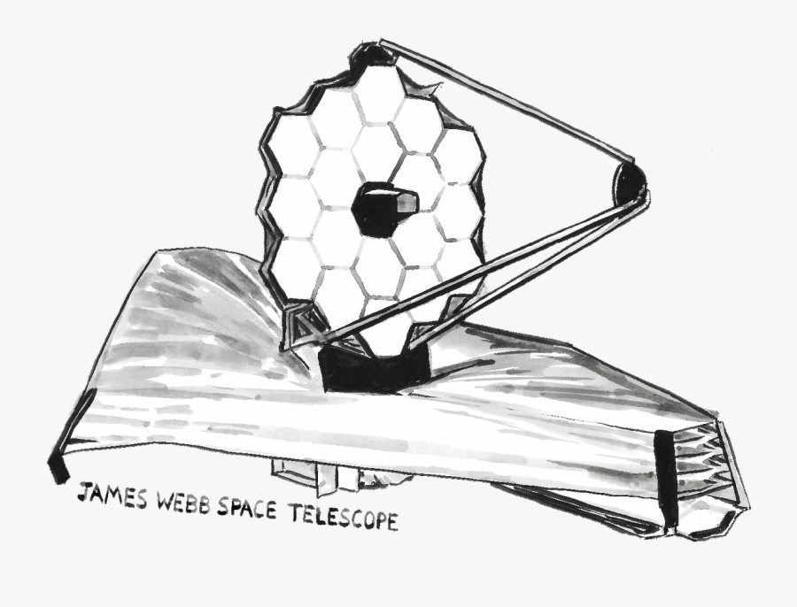 Transparent Neptune Clipart - James Webb Space Telescope Clipart, Transparent Clipart