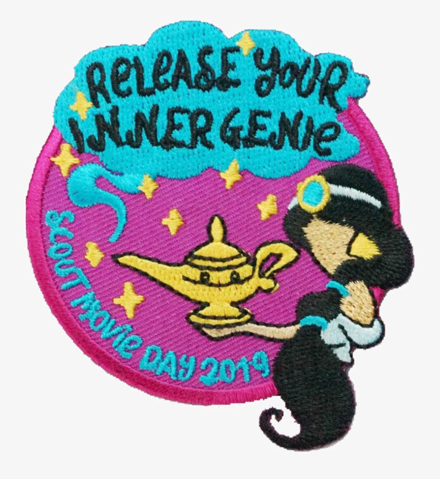 Aladdin Girl Scout Patch, Transparent Clipart