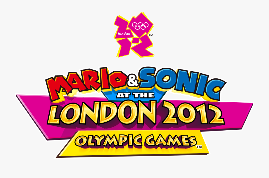 Png Music Video Clips - Mario And Sonic At The London 2012 Olympic Games Logo, Transparent Clipart