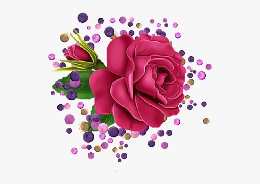 Transparent Happy Birthday Flowers Photo Frames, Transparent Clipart