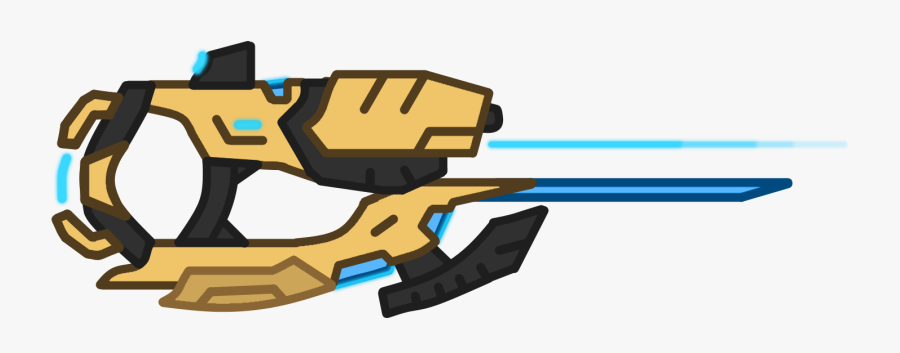 Assault Rifle, Transparent Clipart