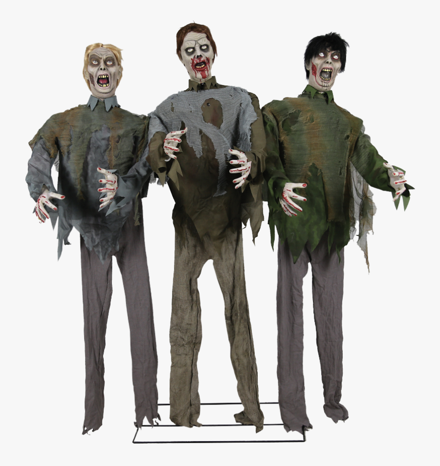 Halloween Decorations Animated - Halloween Stores Zombie Animatronic, Transparent Clipart