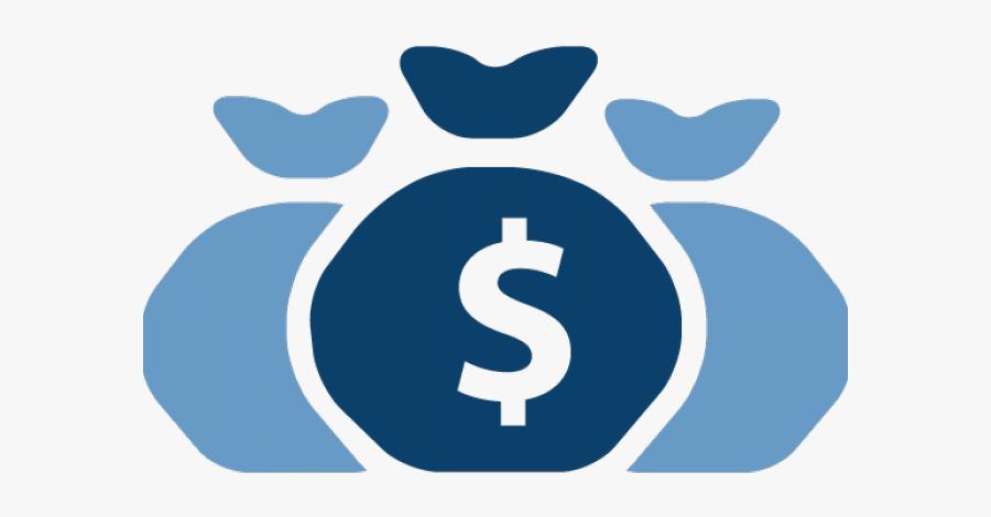 Bank Account Cliparts - Electric Blue, Transparent Clipart