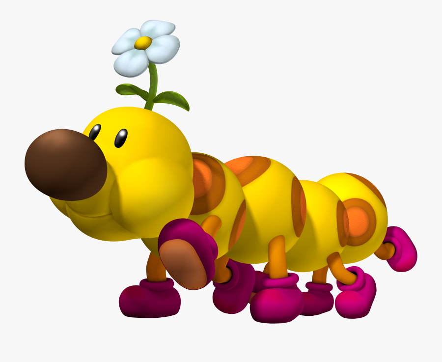 Super Mario Bros Wiggler, Transparent Clipart