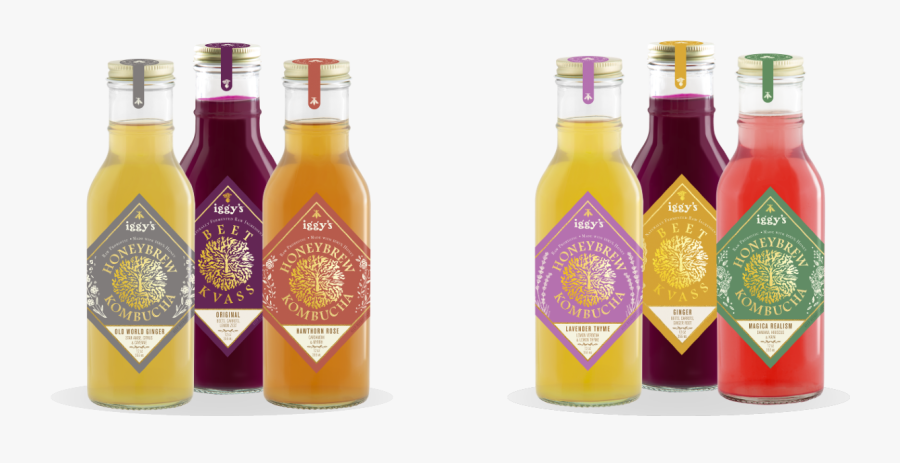 Iggys - Glass Bottle, Transparent Clipart