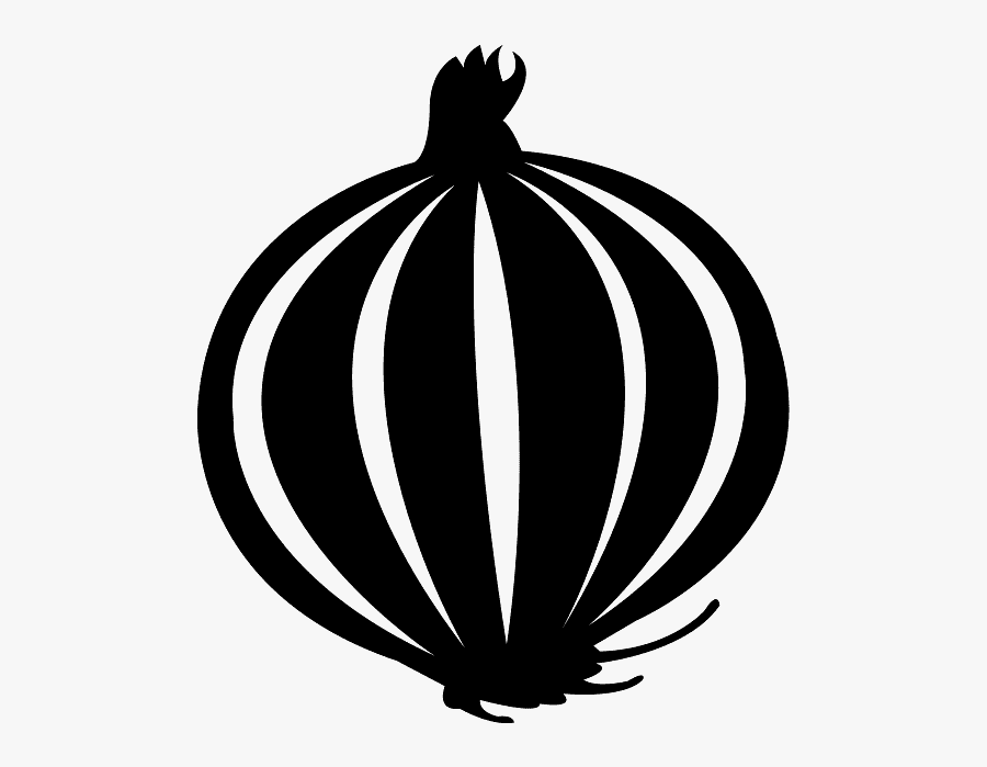 Onion Clipart Black And White, Transparent Clipart