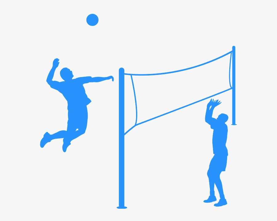Volleyball Spike Clipart, Transparent Clipart