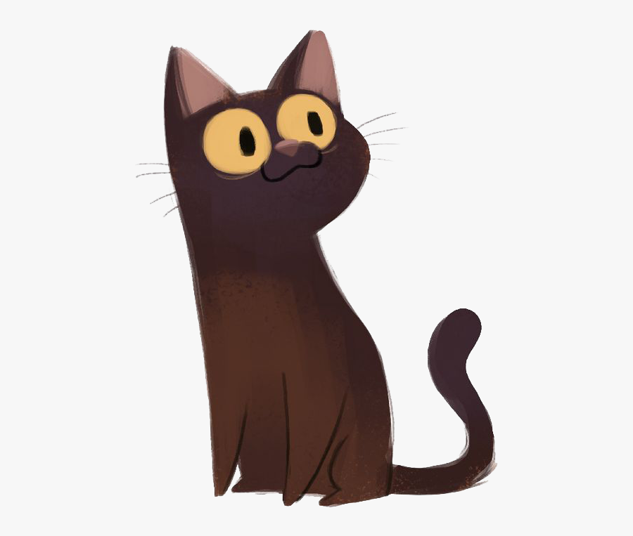Simple Cat Clipart, Transparent Clipart