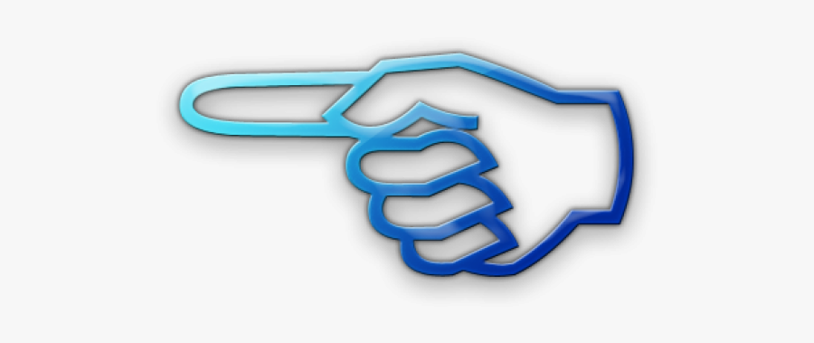 Here Clipart Hand Pointer, Transparent Clipart