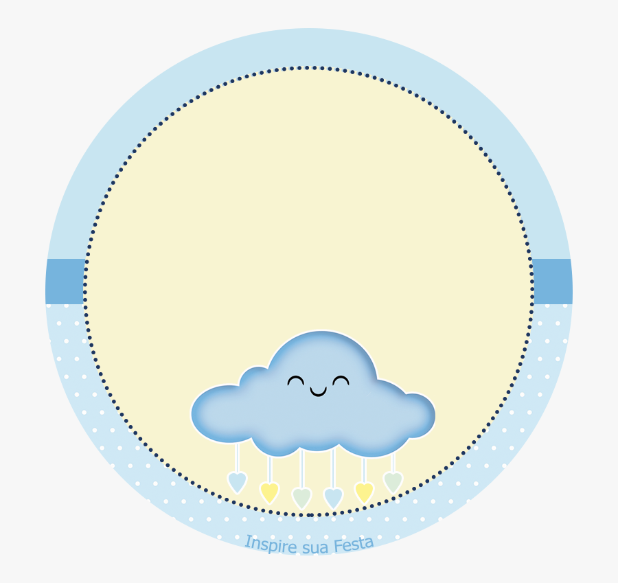 Rain Of Blessings In Light Blue And Yellow Toppers, Transparent Clipart