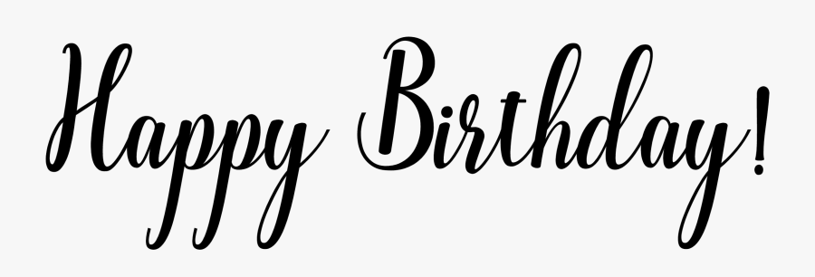 Happy Birthday Word Art Download Image Here, Transparent Clipart