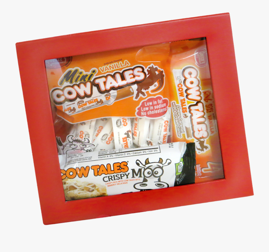 Goetze’s Candy Cow Tale Snack Box - Cow Tale Candy, Transparent Clipart