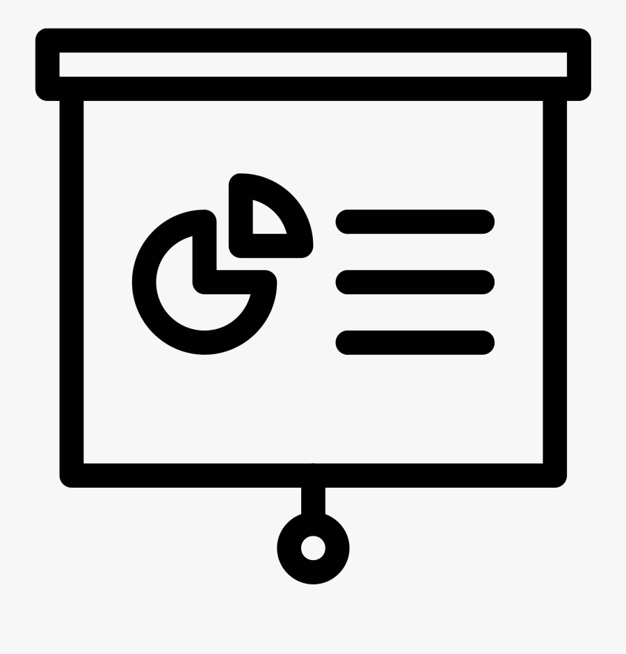 Blue Presentation Png Icon, Transparent Clipart