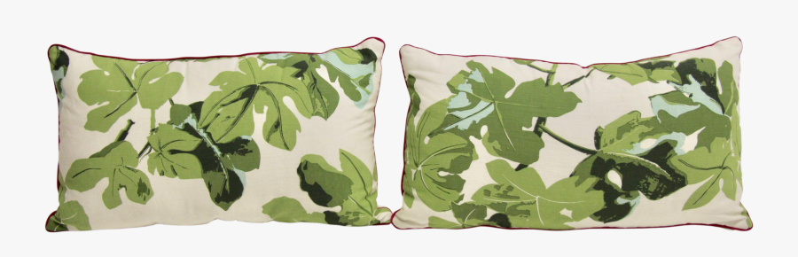 Transparent Fig Leaf Png - Throw Pillow, Transparent Clipart