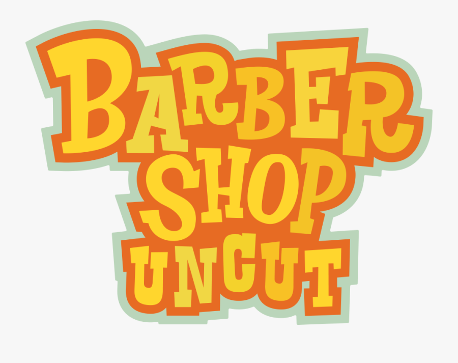 Clip Art Barber Shop Uncut Casinoshots - Poster, Transparent Clipart