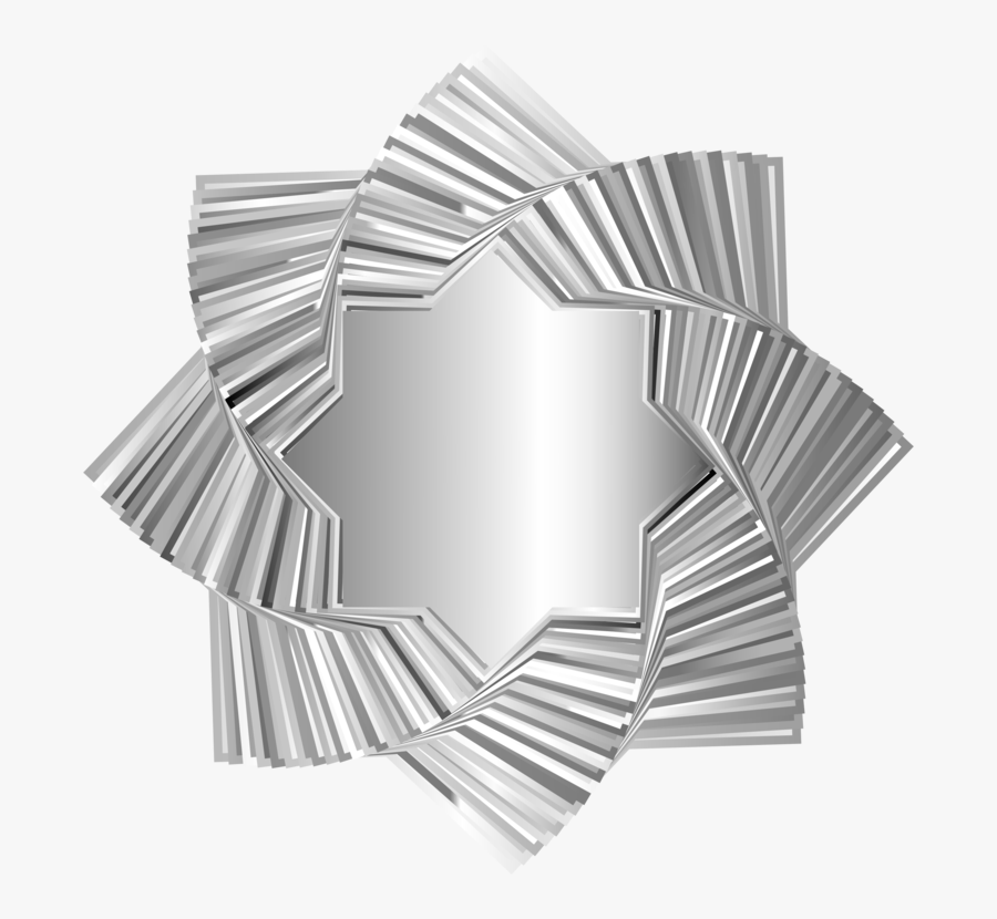 Angle,material,metal - Big Geometric Mirror, Transparent Clipart