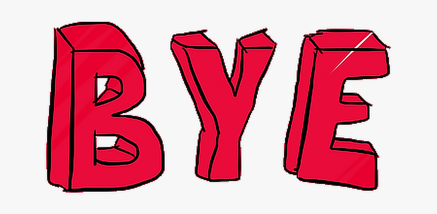 Bye Bye, Transparent Clipart