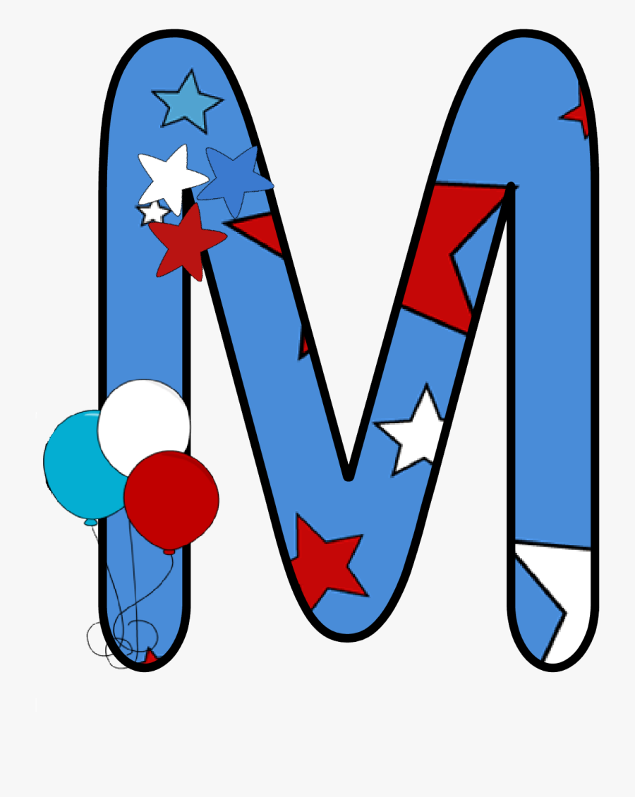 Ch B *✿* Alfabeto July 4th De Kid Sparkz , Transparent - Alphabet, Transparent Clipart