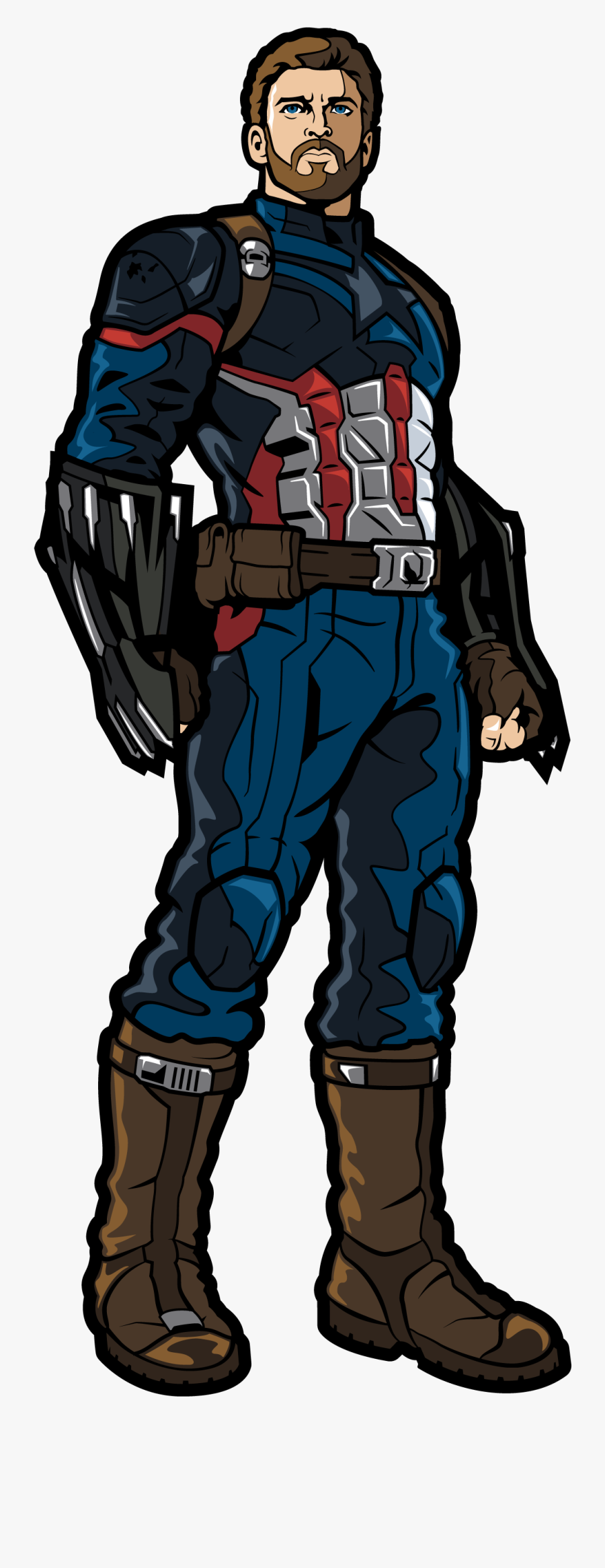 Captain America Anime Drawing, Transparent Clipart